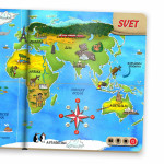 Kniha Atlas sveta – kúzelné čítanie Kniha Atlas sveta – kúzelné čítanie